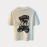 Premium Men's Embroidered T-Shirt – Summer Thin Short Sleeve Crew Neck, Elastic & Stylish Casual Wear